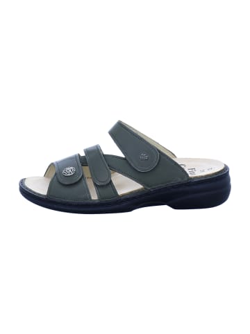 Finn Comfort Komfort Pantoletten in Oliv