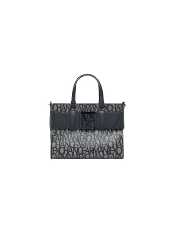 Armani Exchange Schwarz Baumwolle Handtasche