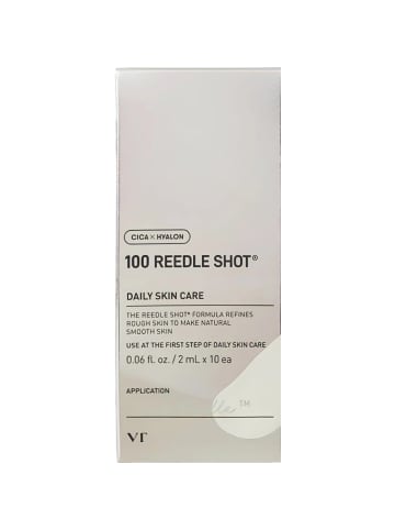 VT Cosmetics Ampullen-Serum Reedle Shot 100 Ampullen-Set, 20 g