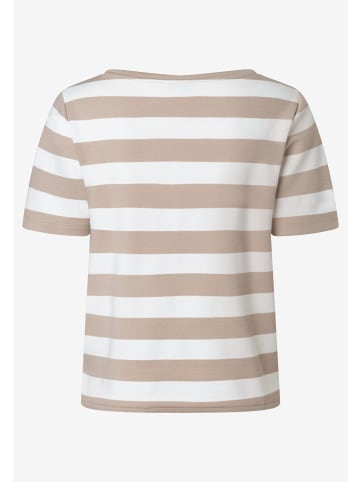 More & More T-Shirt in melange weiß - 0001