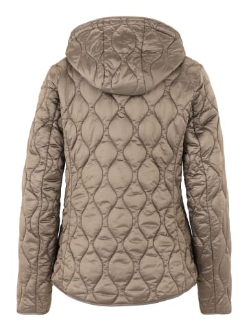 Betty Barclay Outdoorjacke mit abnehmbarer Kapuze in Taupe