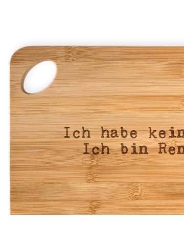 Mr. & Mrs. Panda Holzbrett Ich habe keine Zeit.... mit Spruch in Braun