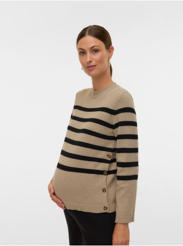 mama licious Strickpullover in Natural Melange