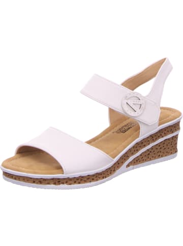 Sun & Shadow Keilsandalette in weiß