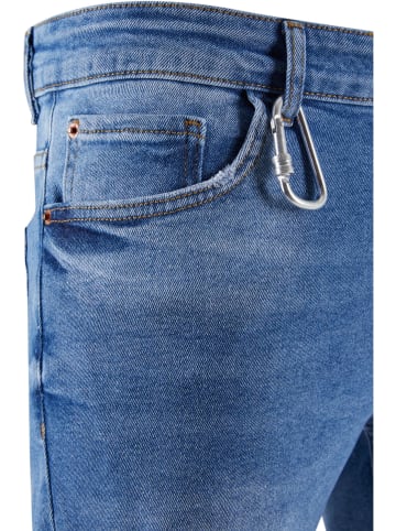 2Y Studios Jeans-Shorts in blue