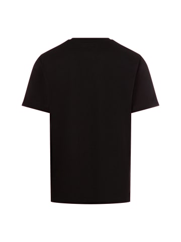 Armani Exchange T-Shirt in schwarz gold