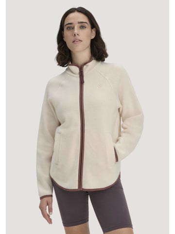 Hessnatur Fleece Jacke in natur