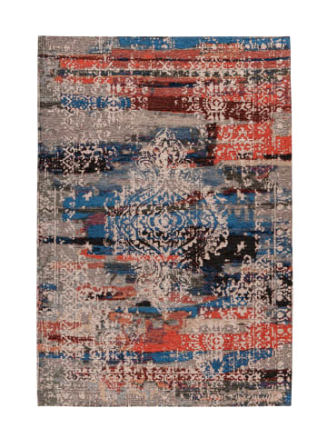 Kayoom Kurzflor Teppich Charme 425 in multi - rot - rechteckig
