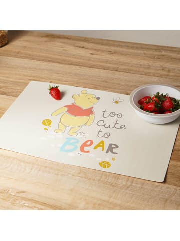 Geda Labels Platzset Winnie Pooh too Cute to Bear 2er Set in Beige - 43x29