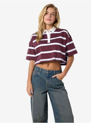 Noisy may Polo shirt in Burgundy
