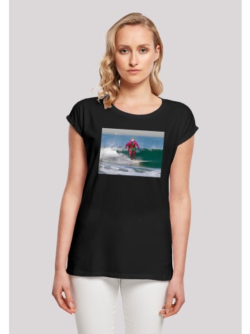 F4NT4STIC T-Shirt Batman TV Serie Joker Surfing in schwarz