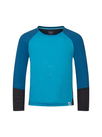 Trollkids Longsleeve Seiland in pool blue