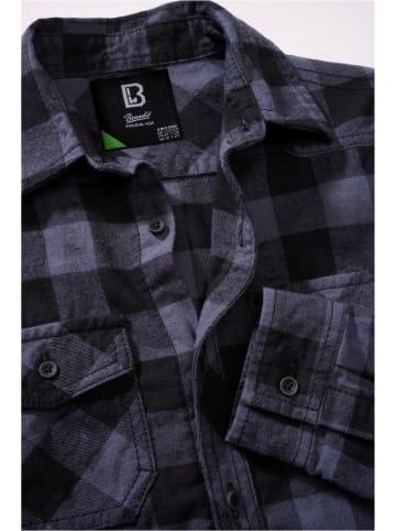 Brandit Hemden in black/grey