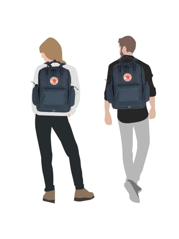 FJÄLLRÄVEN Kanken Outlong Daypack 40 cm Laptopfach in navy