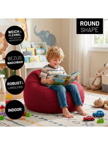 Lumaland Sitzsack Comfort 120l rot  rot