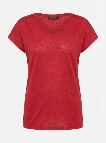 KOROSHI Damen Tshirt in rot