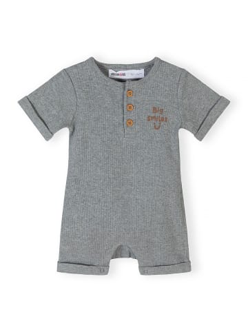 Minoti 3-er Pack Overalls & Jumpsuits NOSBABYRIB5 in graumeliert