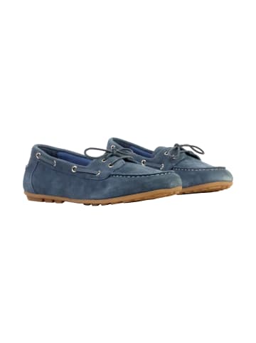 Divine Factory Alénoa-Leder-Mokassin Blau