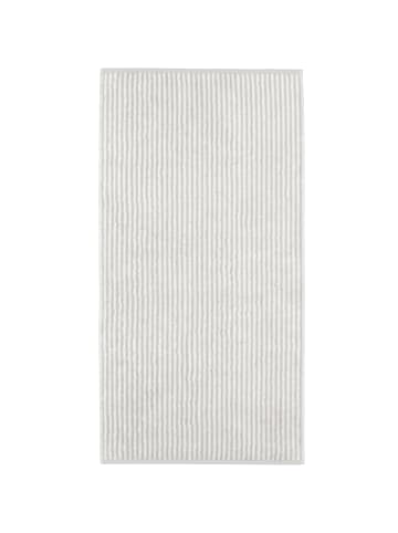 Cawö Cawö Handtücher Two-Tone Stripes 480 platin - 76 in platin - 76
