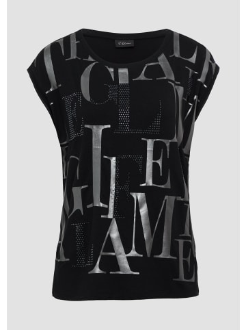 s.Oliver T-Shirt in 99D6_schwarz