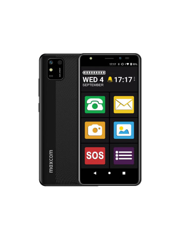 Maxcom Maxcom Senioren Smartphone Handy MS554 4G, 5,5'' Display, in Schwarz