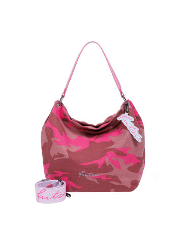 Fritzi aus Preußen Joshi02 Canvas Shopper Tasche 40 cm in pinky