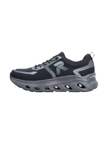 rieker Sportliche Schnürsneaker Schwarz