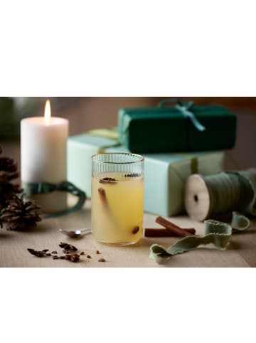 Lyngby Glas Highball Palermo Gold in Klar