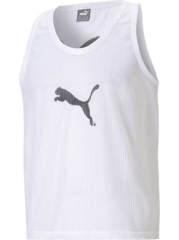 Puma T-Shirt "Bib" in Weiß