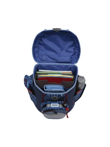 Scout Scout Micro Schulranzen-Set 4 teilig Safety Light Space Explorer