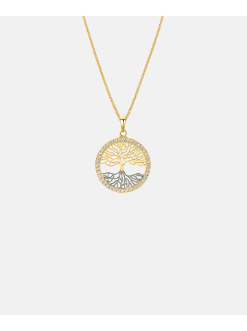 Diamant L'éternel Halskette aus 585 Gelbgold