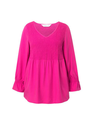 MIAMODA Blusentop in hibiskuspink