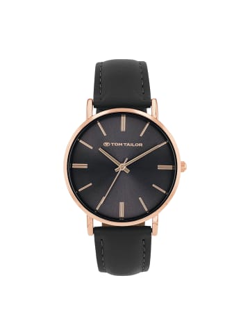 Tom Tailor Quarzuhr Alloy/Edelstahl, IP silber in Roségold