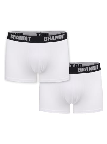 Brandit Boxershorts in wht/wht