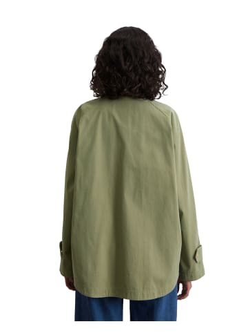 Marc O'Polo Barn-Jacket im Cape-Stil relaxed in Olive