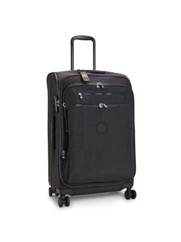 Kipling Basic New Youri Spin 4 Rollen Trolley M 68 cm mit Dehnfalte black noir