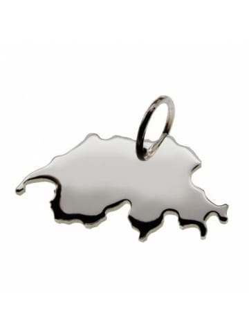 Schmuckador Schweiz Anhänger in massiv 925 Silber in silber