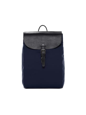 FEYNSINN Rucksack Canvas & Leder Backpack Unisex HANNE in blau