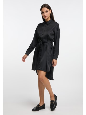 RISA Damen Langarmkleid in Schwarz