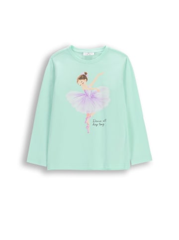 Coccodrillo Langarmshirt in in Minzfarbe