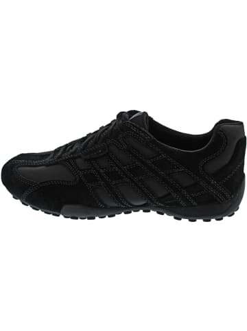 Geox Snake sportlicher Schnürer Schwarz