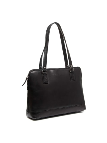The Chesterfield Brand Selvino Schultertasche Leder 37 cm in black