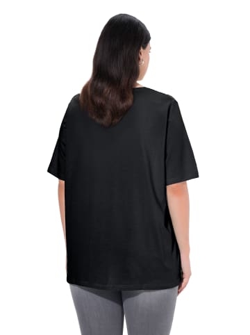 Ulla Popken Shirt in schwarz