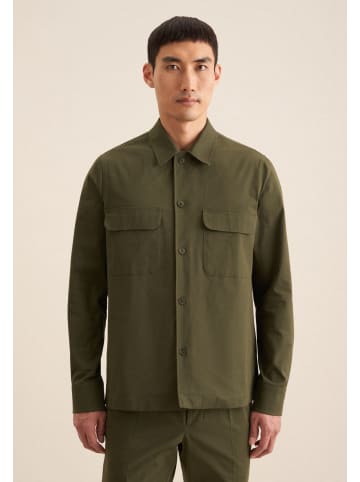 Seidensticker Overshirt Regular in Grün