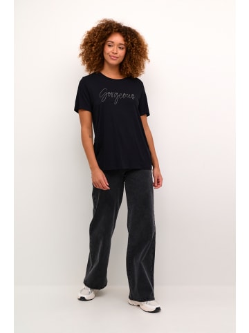 Kaffe T-shirt KAsilla Regular fit in Black Deep