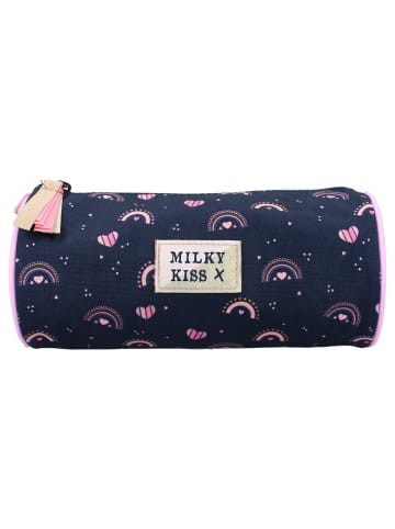 Milky Kiss Milky Kiss Federmäppchen Etui mit Reißverschluss für Kinder in Blau