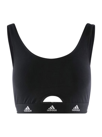 adidas Bustier SCOOP BRALETTE in schwarz