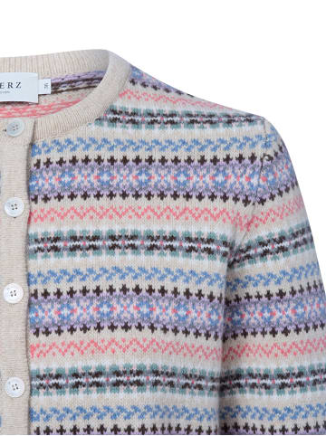 März Strickjacke in beige mehrfarbig - 0001