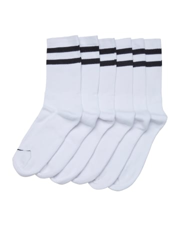 Urban Classics Socken in white/black