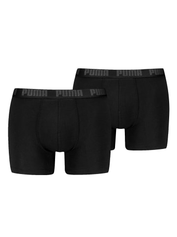 Puma Boxershort 2er Pack in Schwarz